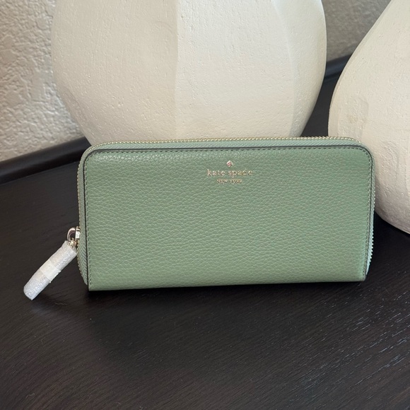 kate spade Handbags - Kate Spade Lena Large Continental Wallet – Romaine | NWT
